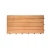 Import Durable 30x60cm hardwood timber wood Flooring, interlocking deck tiles for garden from China