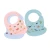 Import Durable Animal Printing BPA Free Waterproof Soft Silicone Bibs Set from China