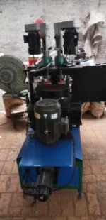 Durable cup brush making machine, brass wire wheel brushing machine
