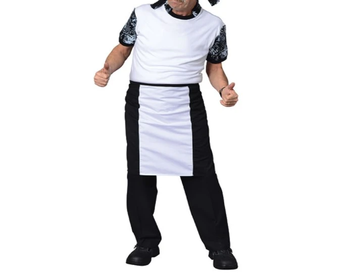 Durable Mens Work Chef Clothes Uniform Restaurant Kitchen Cooking Chef Coat Waiter Work Jackets Professional Uniform Overalls