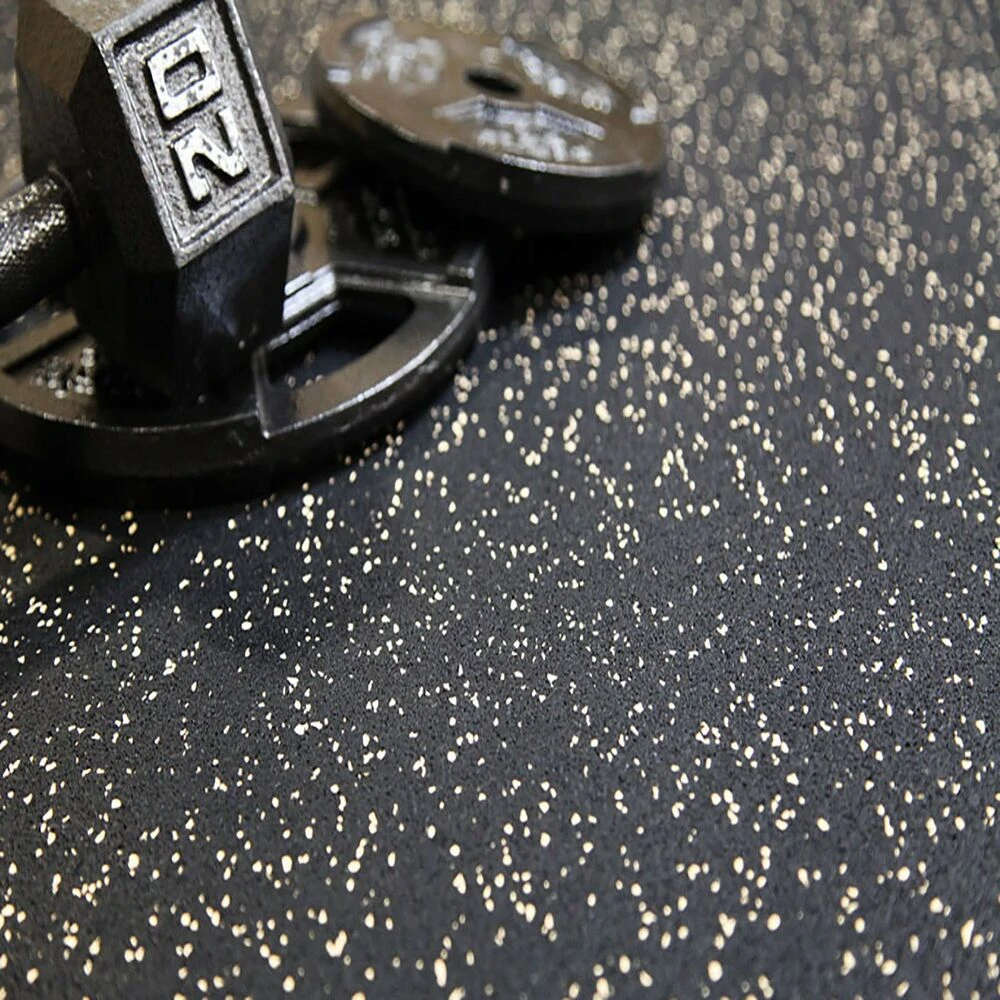 Durable Rolled Rubber Flooring For Fitness Studio