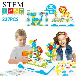 DWI STEM Imagination Creativity Puzzle 3D Toy DIY Kit For Learning Tool Skills