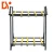 Import DY121 flow plastic wheels aluminium roller track fifo lean pipe rack storage for Lean production line from China