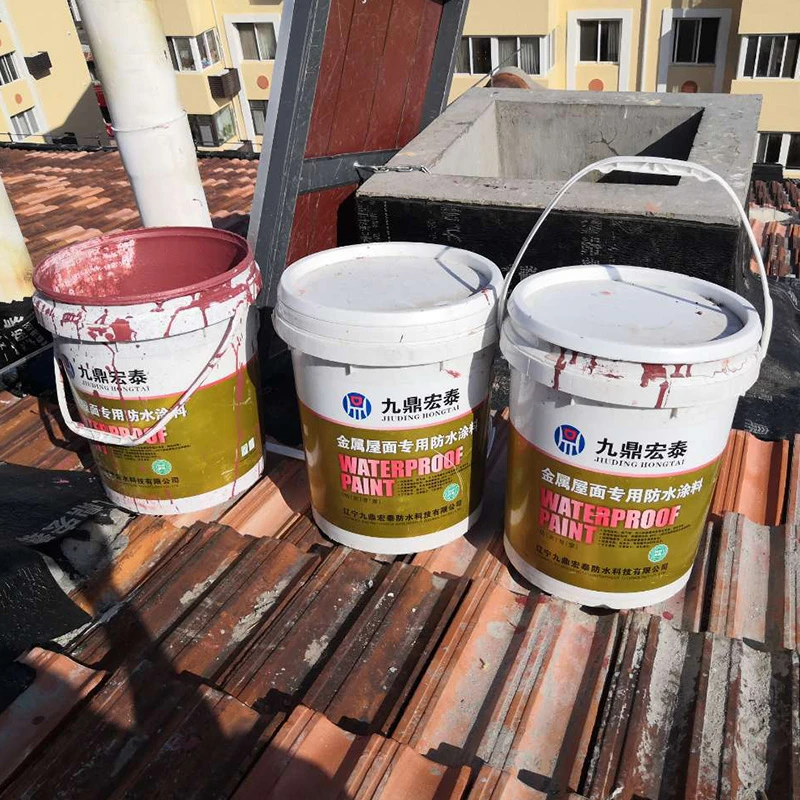 Easy to use roof waterproofing coating acrylic high elastic waterproof coating roof waterproofing paint