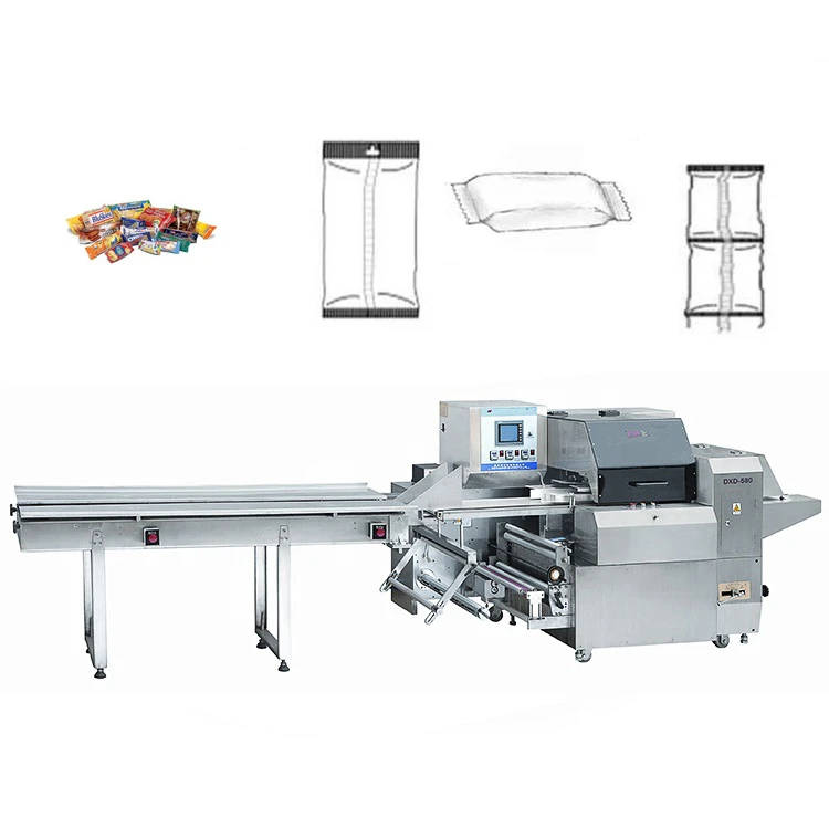 ECHO Automatic Flow Pillow Packaging Wrapping Machine