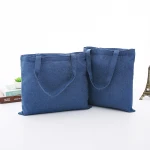 Eco Friendly Promotional Custom Logo Printed Organic Tote Shopping Cotton Bag