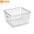 Import Eco Friendly Square Metal Mesh Wire Storage Metal Baskets With Handles from China