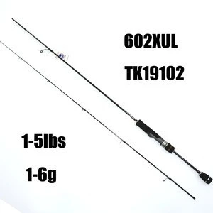 Economic cheap ultralight 1.80m ultra light 602XUL bass trout fishing rods