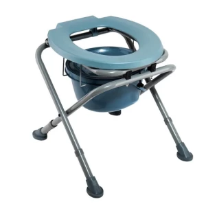 Economic commode chair Steel toilet chair foldable shower chair
