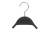 Import Eisho-betterall Top Grade Black Plastic Hangers Factory For Clothes With Bar from China