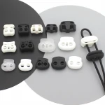elastic cord lock-parts plastic stopper