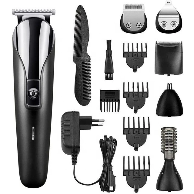 Electric Beard Ear Nose Hair Moustache Hair Cutting Machine Cordless Professional Hair clippers Trimmer for Men
