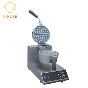 Electric Commercial Single Plate Electric bubble egg waffle maker