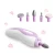Import Electric LED Light Manicure Set Purple Pink Manicure Pedicure Set with Cable Portable Case Nail File Manicure Set For Adult from China