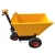 Import Electrical movable dump truck with three wheels for concrete,brick and sand from China