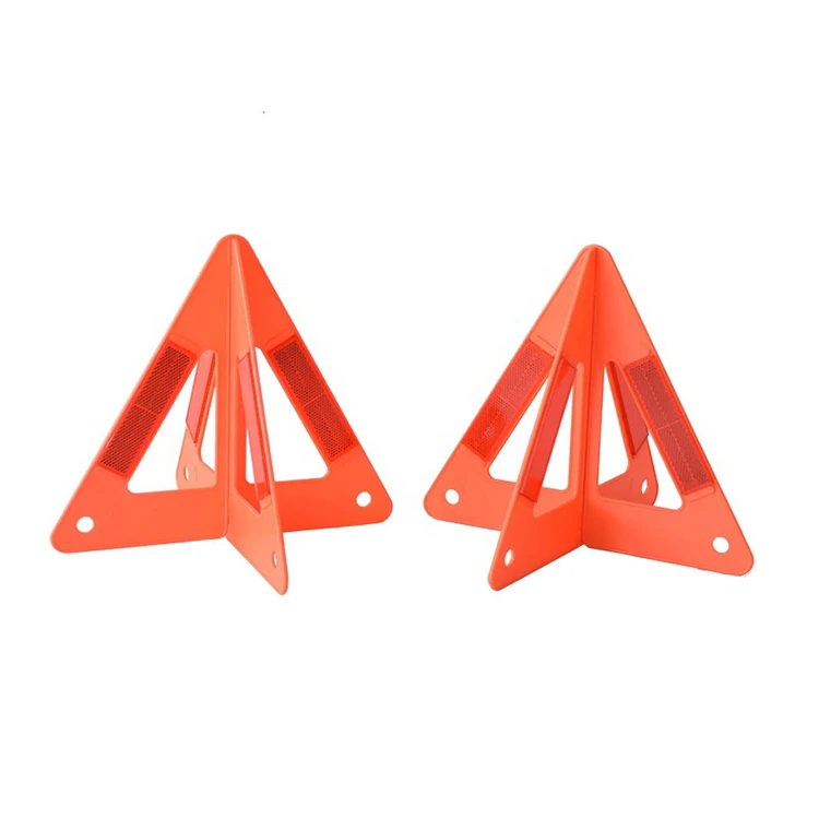 Emergency Tool Durable Using Safety Folding Road Side Traffic Safety Sign Warning Reflective Triangle