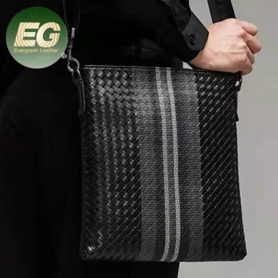 Emg6939 Classic Intrecciato Man Vintage Crossbody Shoulder Luxury Waterproof for Men Custom Bags Crossbody Leather Travel Message Designer Messenger Bag
