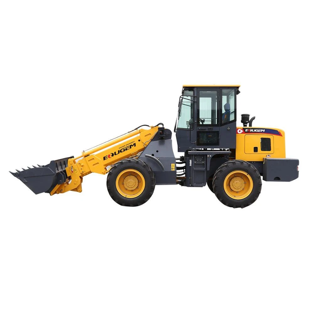 EOUGEM construction machine 2000Kg loading Telescopic Wheel Loader TL20 with CE