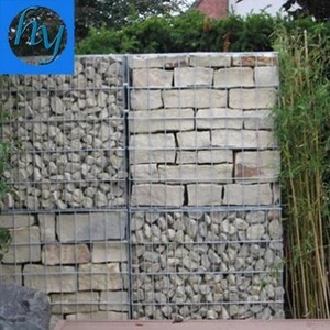 Erosion Control Gabion Box Retaining Wall/ PVC Coated Galvanized Gabion