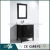 Import espresso or black color quartz top bathroom furniture from China