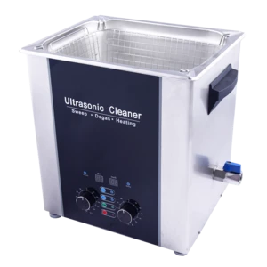 Eumax brand 10L Manual setting LED display  with Sweep  Degas Heating functions for higher level cleaning  ultrasonic cleaner