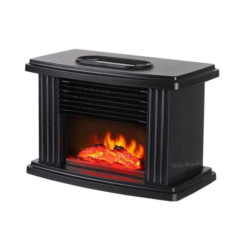European style electric fireplaces heater home living room bedroom heater flame heater stove small desktop fan