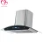 Import European style kitchen hood with tempered glass panel from China
