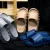Import eva plain slide sandal black pvc mens slide sandal custom logo slide sandal men slipper from China