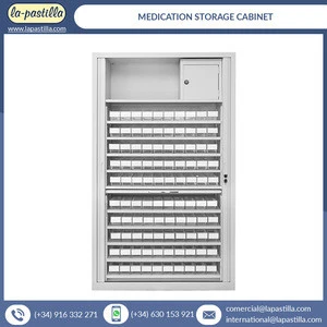 Exhibiting Highest Standard Dark Color Large Capacity Pharmacy Closet Hospital Medical Cabinet