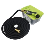 Expandable flexible garden water hose