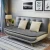 Fabric foldable sofa bed Home Furniture Simple Folding Lightweight Sofa Beds With High Quality