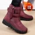 Import Factory Custom New Outdoor Winter Polyurethane Warm Casual Shoes Boots Women Fur Snow Boots for Women from China