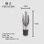 Import Factory Direct classic milk stainless steel silicone rubber whisky wine bottle pourers with logo from China