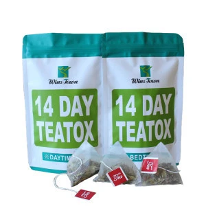 Factory direct  custom  logo Natural herbal 14 day detox tea  private label
