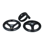 Factory direct sale aluminum alloy profile door handle nylon handle special accessories metal handle 88/90/120mm