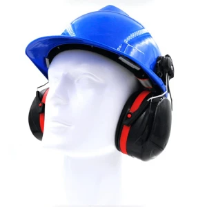 Factory Industrial Safety Ear Muffs for Workers to Use with Helmets and Protect Hearing
