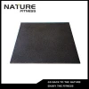 Factory Price Cheap Outdoor Recycled 1000mm*1000mm*15mm Black with Blue Flakes Rubber Gym Flooring mat