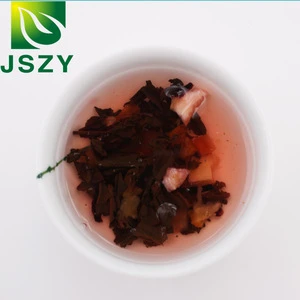 Factory price for blended tea,  dried fruit flavor tea, tropical fruit black tea
