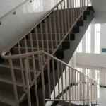 Factory Price Plug-in handrail Resin+ Aluminium Balcony Outdoor Aluminium Balustrade Railing/ Stair Railing & dance floor indoor