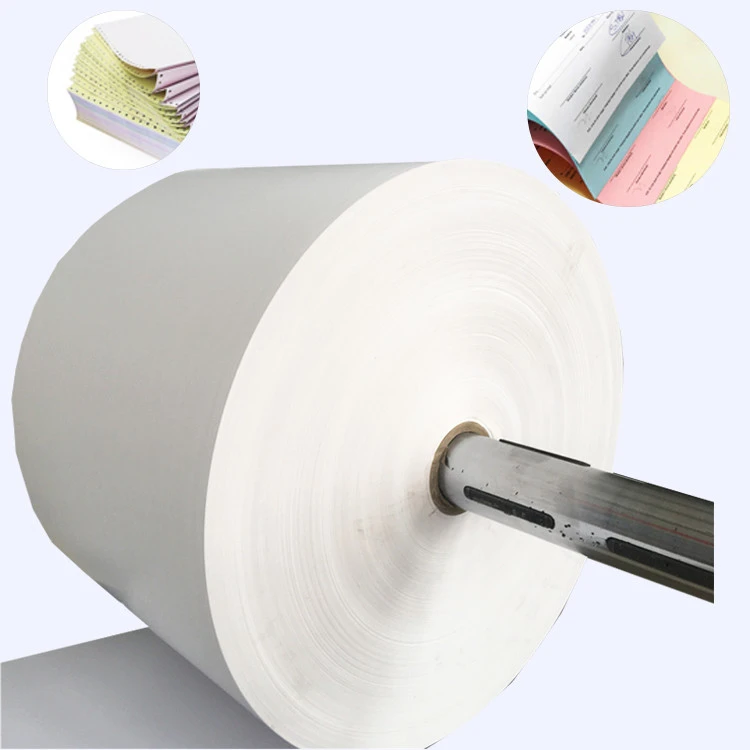 Factory Supplier Custom CB CFB CF NCR Carbonless Copy Paper for Bank Invoice