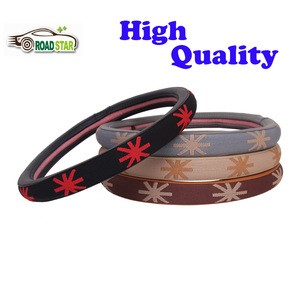 Factory Supply New Design Fabric Car Wheel Cover Hotsale Car Steering Wheel Cover With Cheap Price