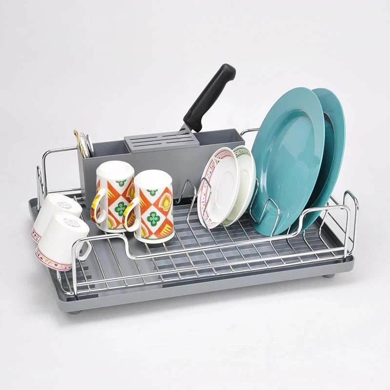 Factory Supply Wire Chrome Decorative Dish Rack