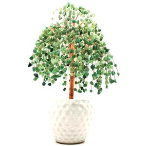 Factory wholesale Aventurine money drawing crystal tree crafts for decorative