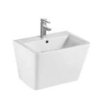 Factory Wholesale European  Bathroom Ceramic Wall Hung Basin