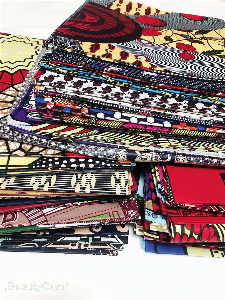 Factory Wholesale High Quality African 100% Cotton Wax Prints Fabric In Low Price