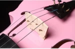 Factory wholesale prices high quality beginner adult solid wood violin children pink 4/4   handmade advanced  violins