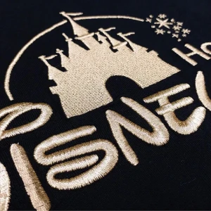 FAMA License Factory 100% Cotton Men Women OEM ODM Embroidery PU Applique Custom Embroidery T Shirts