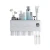 Import Family Magnetic Plastic Toothbrush Teeth Cleaner Cup Automatic Toothpaste Dispenser with Toothbrush Holder from China