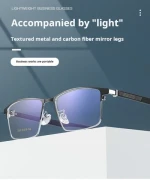 FANXUN3303 Wholesale  Leisure & Business  Super Elastic Carbon Fiber Fashionable Optical Glasses