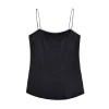Fashion Sexy Casual Satin Strap Vest Tops Tank Camisole for Women 2020 Summer Top Ladies Silk Tank Tops